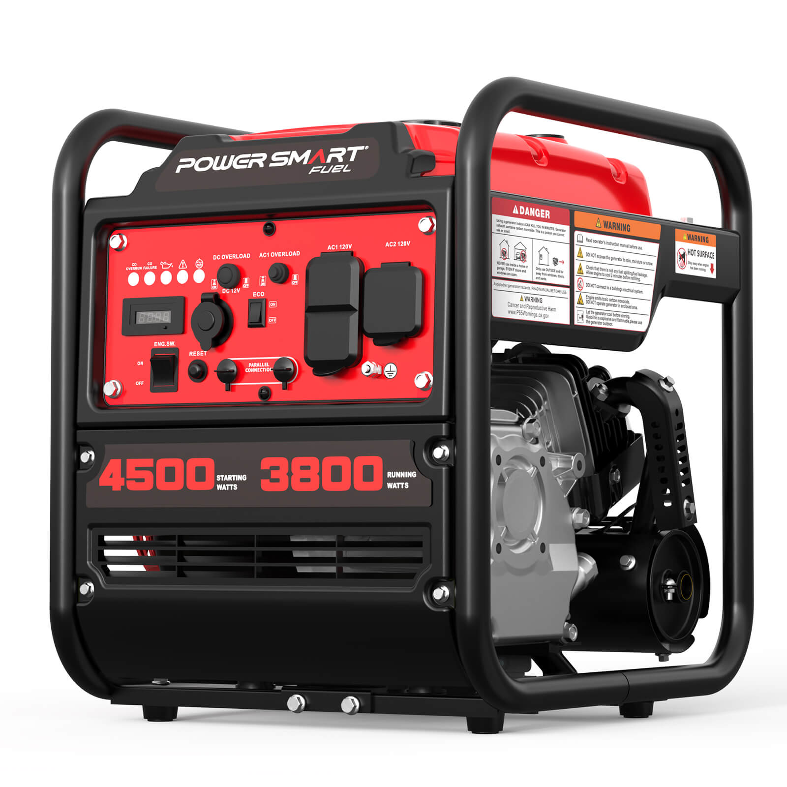 4500W Open Frame Inverter Generator w/ CO Alert DB5041C